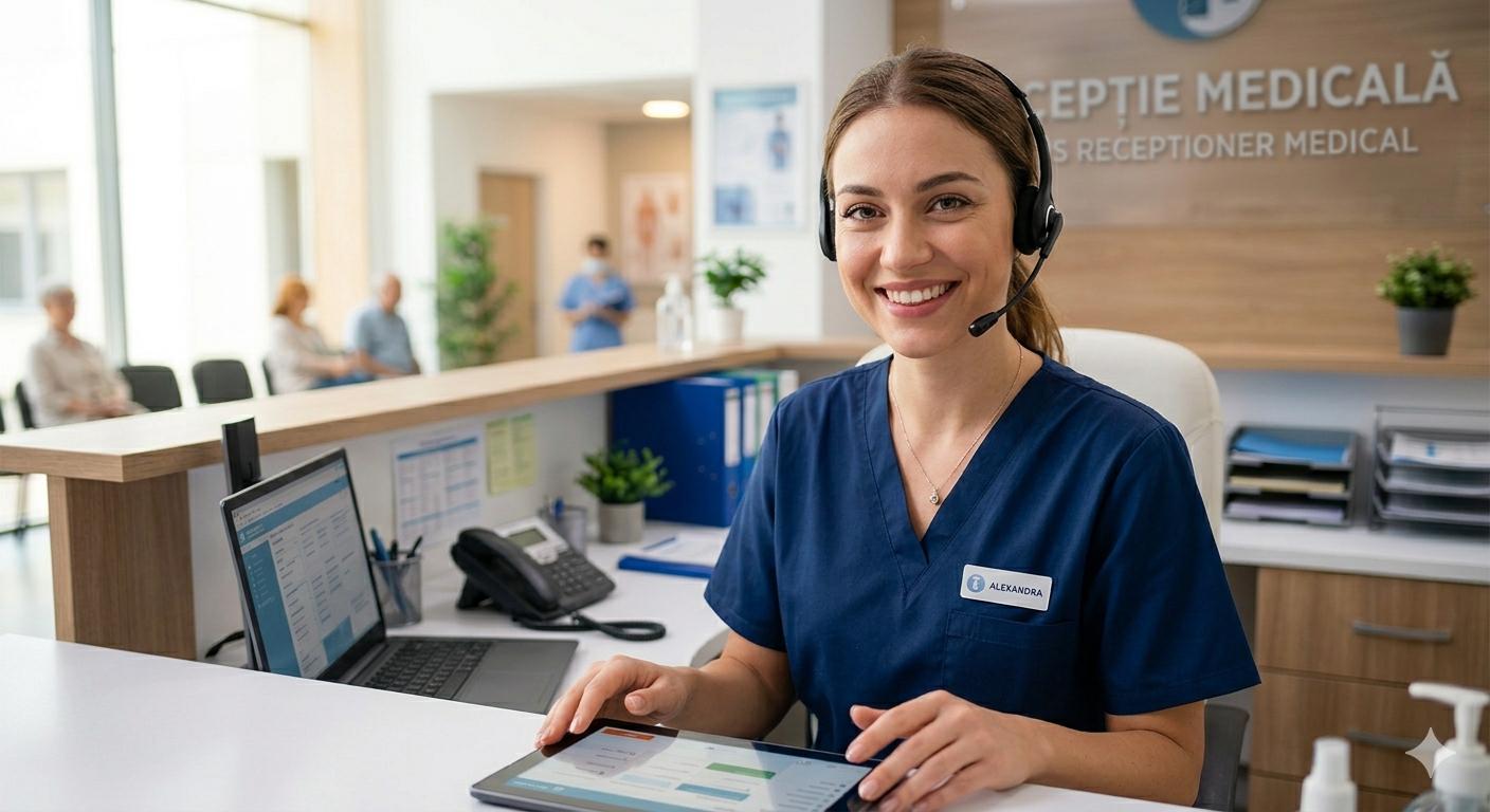 curs receptioner medical